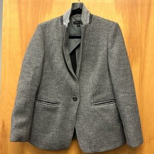 Ann Taylor gray blazer